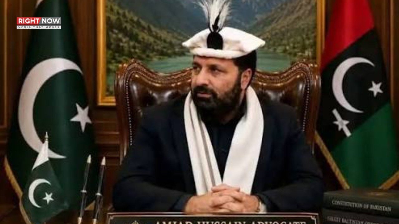 امجد حسین ایڈووکیٹ نے گلگت بلتستان کے وزیراعلیٰ کا حلف اٹھایا، عوامی توقعات پر پورا اترنے کا عزم