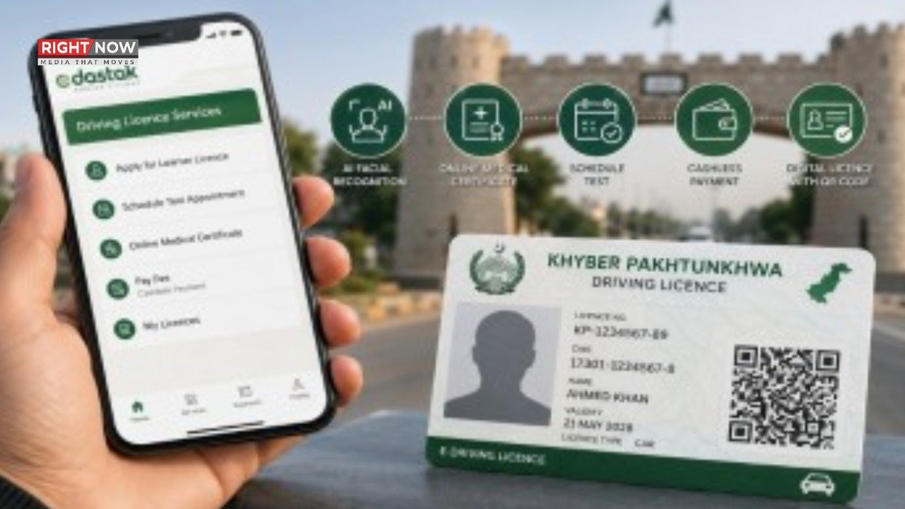 خیبرپختونخوا میں پہلا ڈیجیٹل ڈرائیونگ لائسنس متعارف، شہریوں کو کاغذی لائسنس کی ضرورت ختم