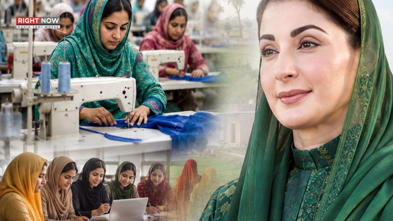 مریم نواز کا خواتین کے لئے اپنا روزگار پروگرام کا خواب، خواتین کی خودمختاری پر زور
