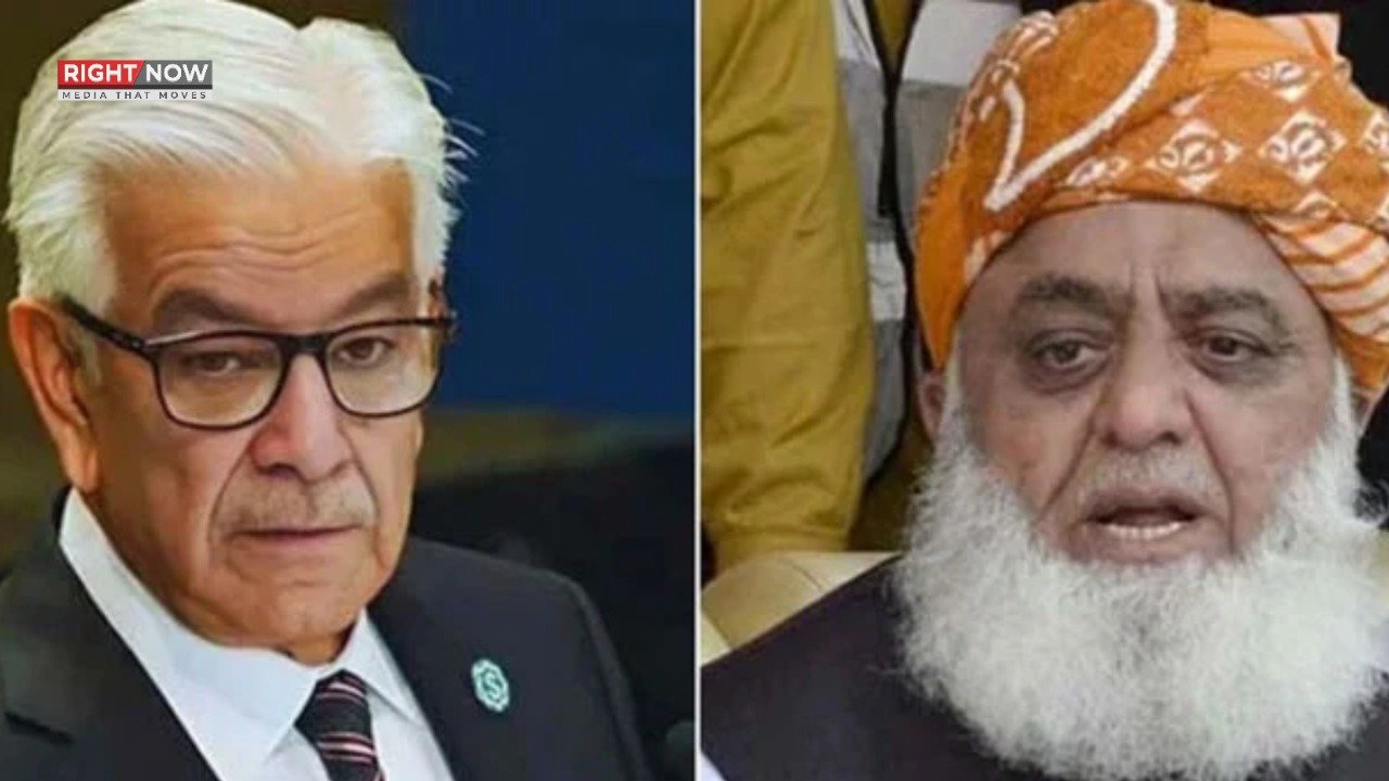 خواجہ آصف کا فضل الرحمان کے بیان پر ردعمل، اخلاقی بے حسی قرار