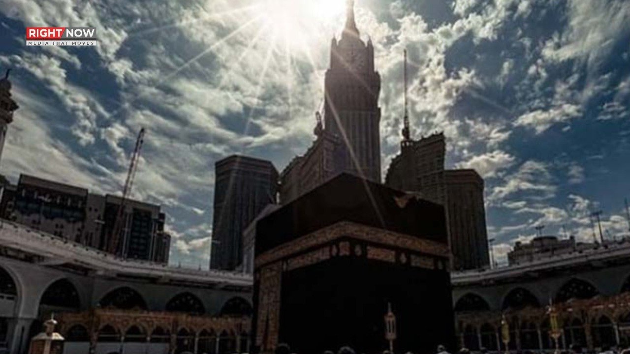 سورج خانہ کعبہ کے عین اوپر، سایہ ختم، 15 جولائی کو فلکیاتی منظر