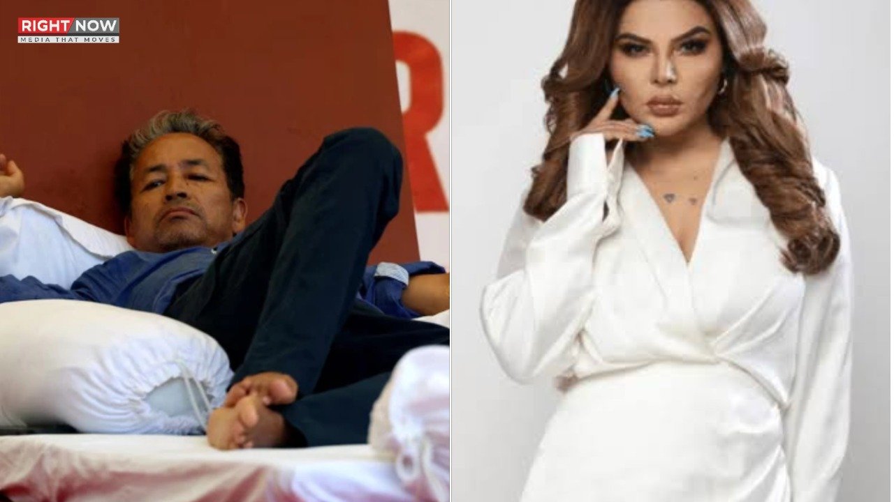 راکھی ساونت کی دہلی روانگی کا اعلان، سونم وانگچک کی بھوک ہڑتال ختم کرانے کی کوشش