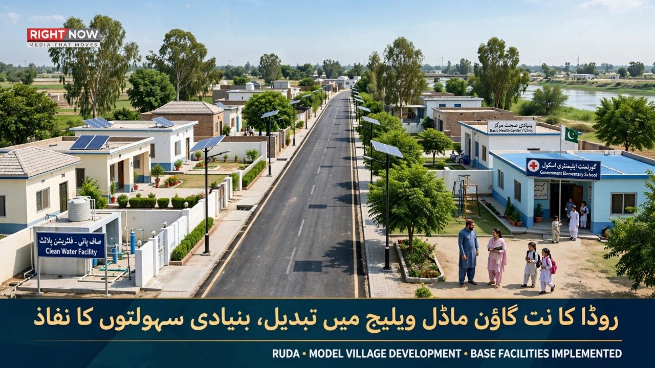 روڈا کا نت گاؤں ماڈل ویلیج میں تبدیل، بنیادی سہولتوں کا نفاذ