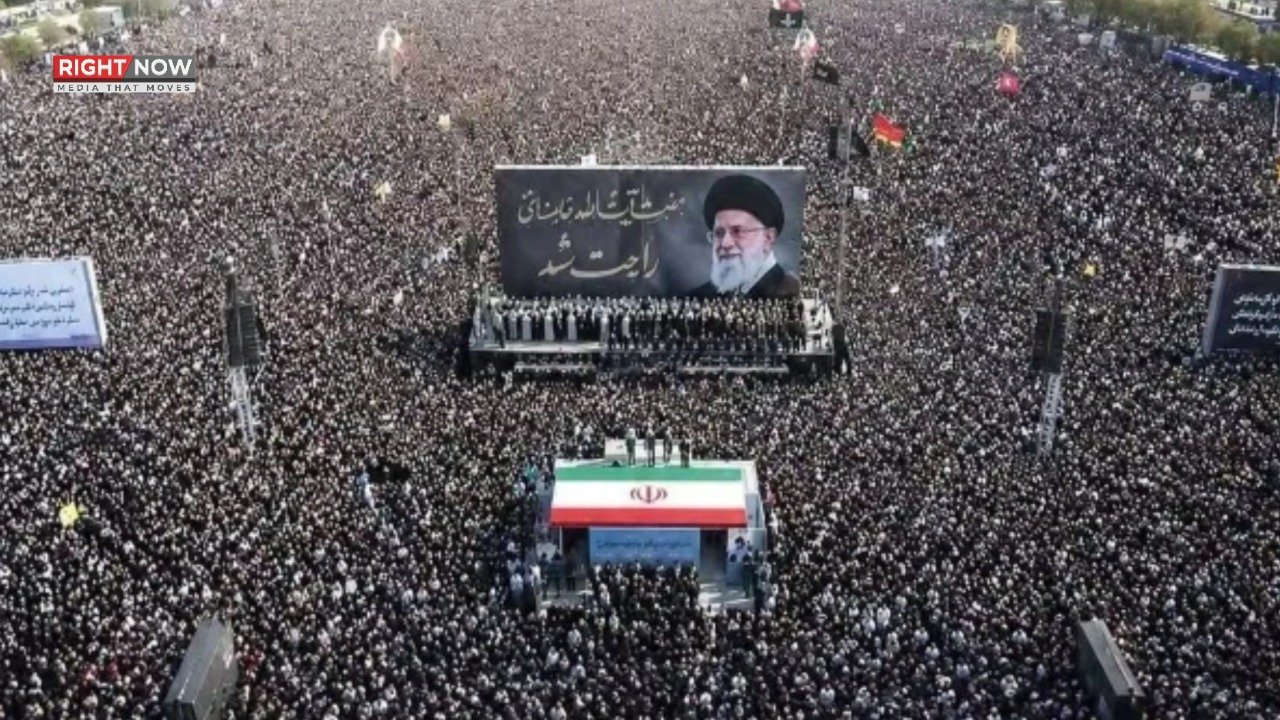ایران میں علی خامنہ ای کا جنازہ انسانی تاریخ کا سب سے بڑا جنازہ، 4 کروڑ شرکاء