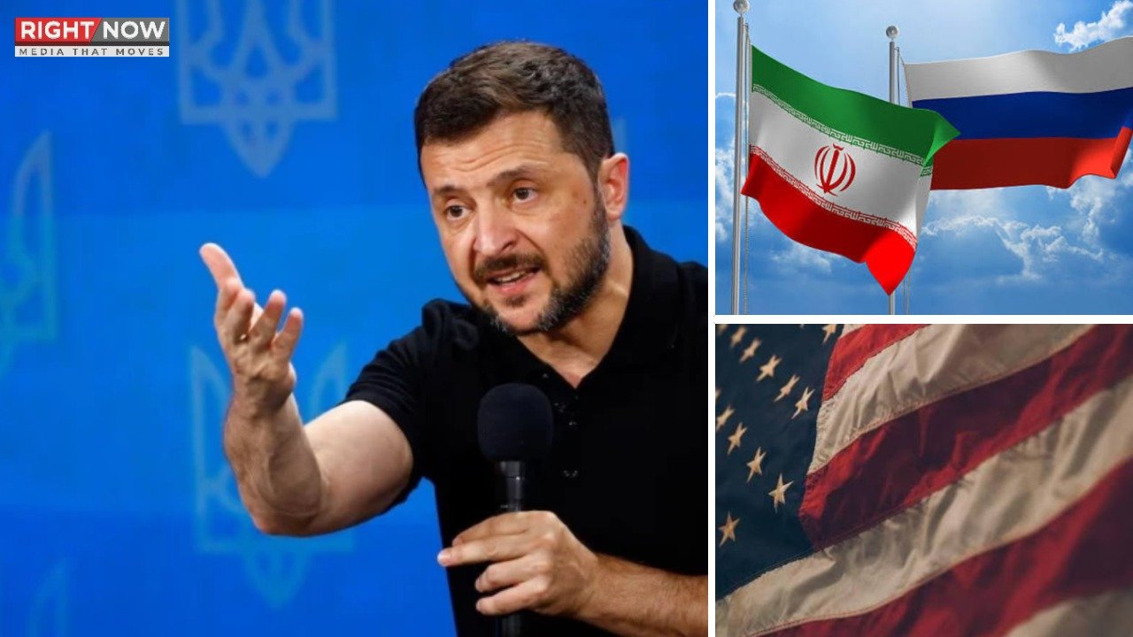 روس کی ایران کو امریکی اڈوں کی معلومات کی فراہمی، زیلنسکی کا دعویٰ