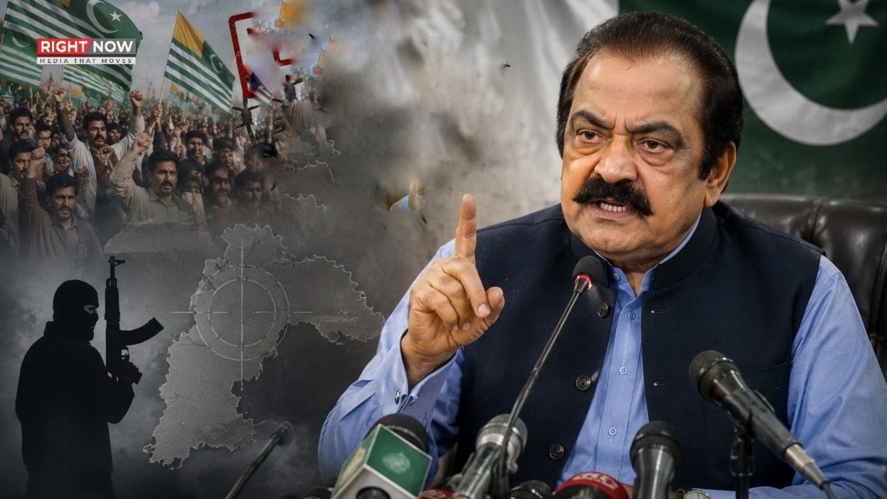 رانا ثنااللہ کی کالعدم کشمیر کمیٹی پر تنقید، دشمن کو فائدہ پہنچانے کا الزام