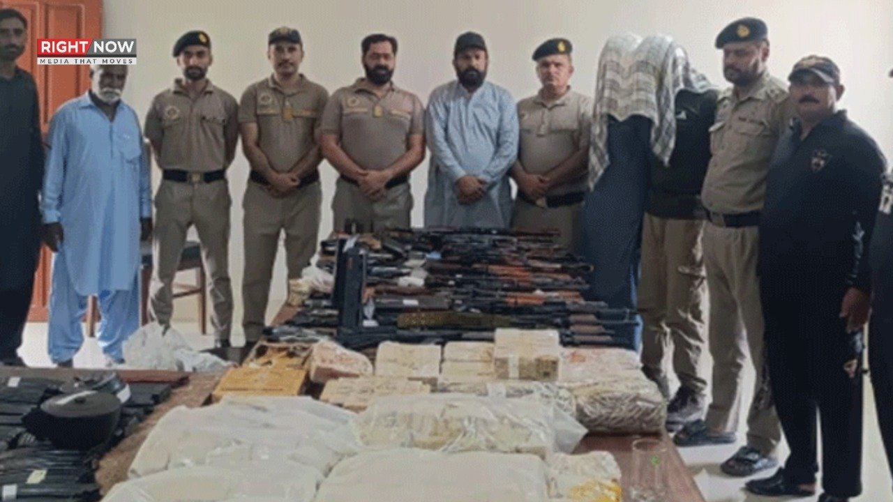 موٹروے پولیس کی کارروائی میں اسلحہ برآمد، 2 ملزمان گرفتار