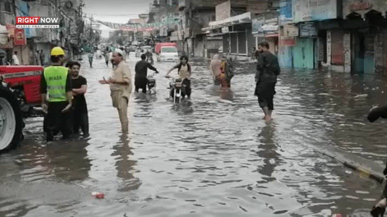 راولپنڈی اور اسلام آباد میں موسلادھار بارش، نشیبی علاقے زیر آب، ٹریفک متاثر