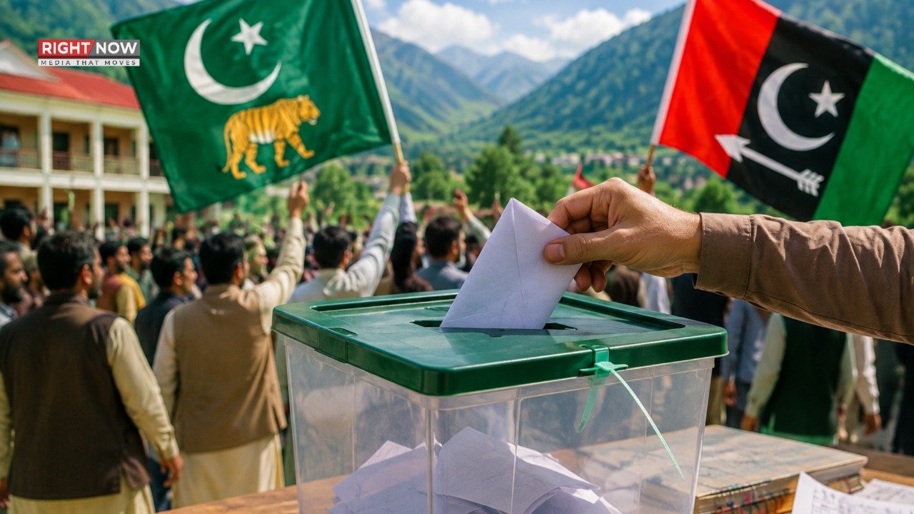 آزاد کشمیر انتخابات: مسلم لیگ ن کی 13 نشستوں پر کامیابی، پیپلزپارٹی 5 حلقوں میں کامیاب