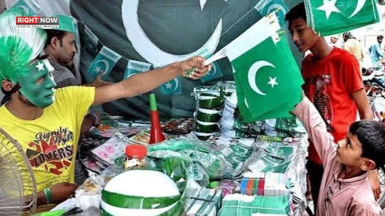 جشن آزادی کی تیاریوں کا جوش، بازاروں میں سبز ہلالی پرچموں کی بہار