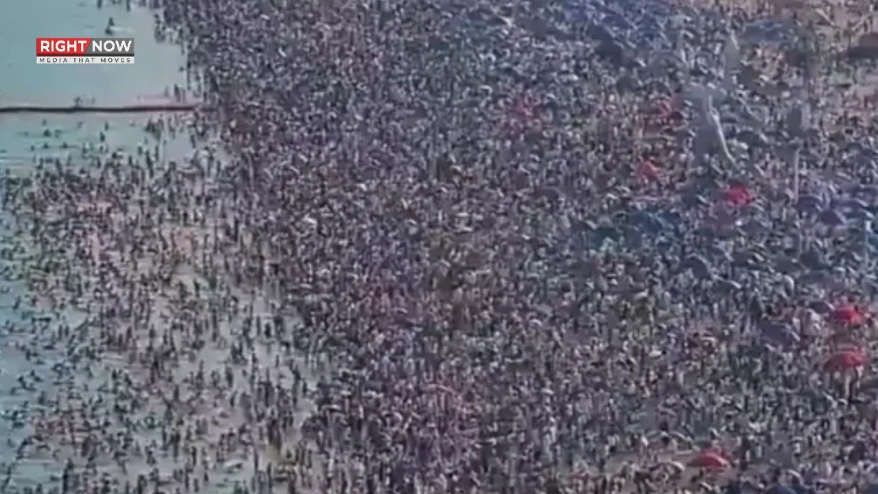 چین کے شینژین بیچ پر رش کی حد مقرر، روزانہ 80 ہزار افراد کی اجازت