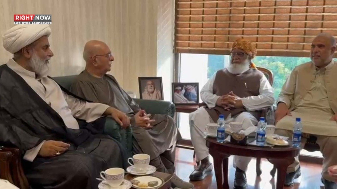مولانا فضل الرحمان اور محمود اچکزئی کی ملاقات، متحدہ اپوزیشن کے قیام پر اتفاق