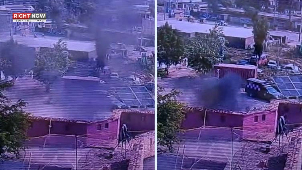 پشاور میں متنی تھانے پر ڈرون حملے کی کوشش ناکام، فوٹیج وائرل