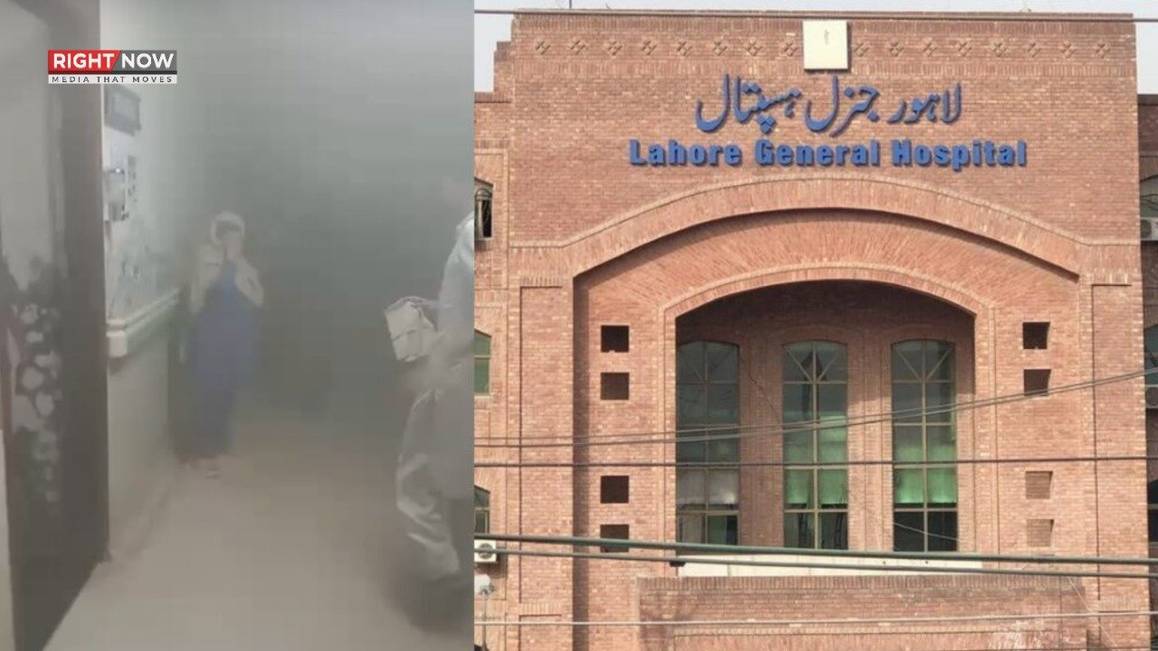 لاہور کے جنرل اسپتال میں آتشزدگی، گارڈ کی حالت خطرے سے باہر