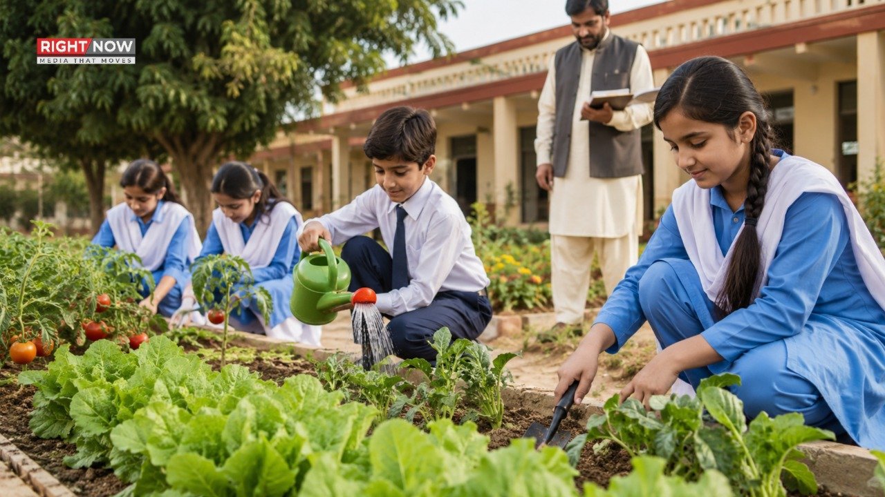 مظفرگڑھ اسکولوں میں سبزیوں کی کاشت لازمی، محکمہ تعلیم کی سخت ہدایات