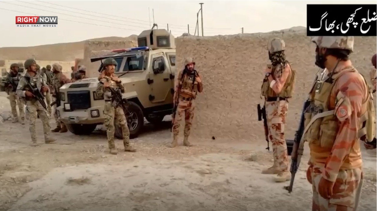 کچھی میں سیکیورٹی فورسز کی کامیاب کارروائی، دہشتگردوں کا حملہ ناکام