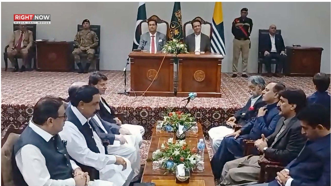 آزاد کشمیر کی 8 رکنی کابینہ نے حلف اٹھایا، انتظامی امور کا آغاز