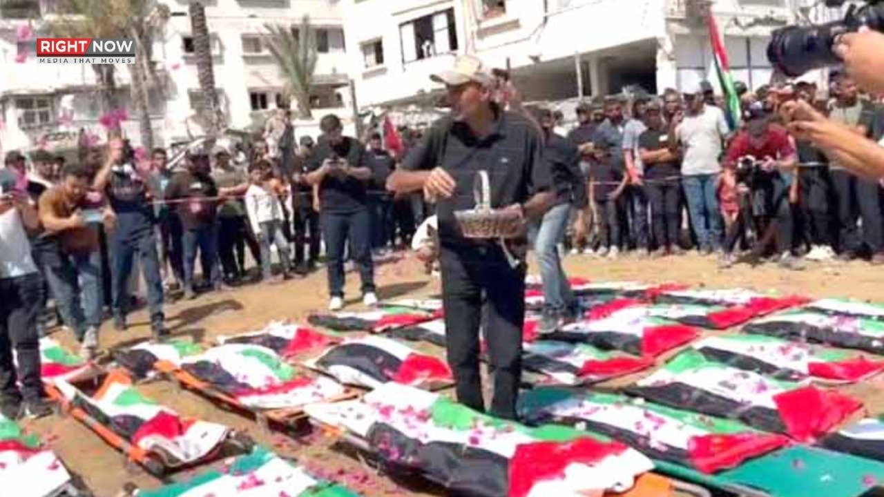 غزہ میں 70 بچوں سمیت 100 فلسطینی شہید سپرد خاک، اجتماعی نماز جنازہ ادا