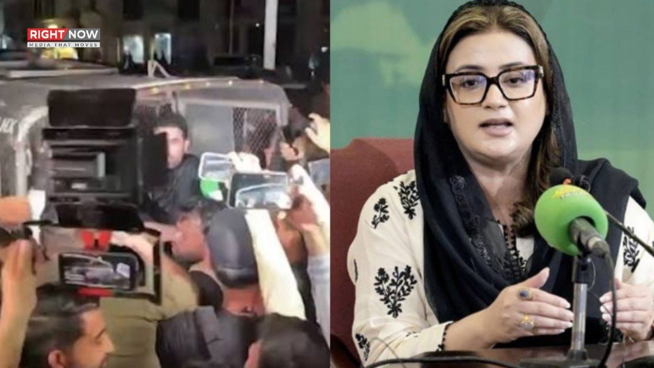 عظمیٰ بخاری کا سہیل آفریدی پر ڈرامہ بازی کا الزام، پولیس وین میں بیٹھنے پر تنقید