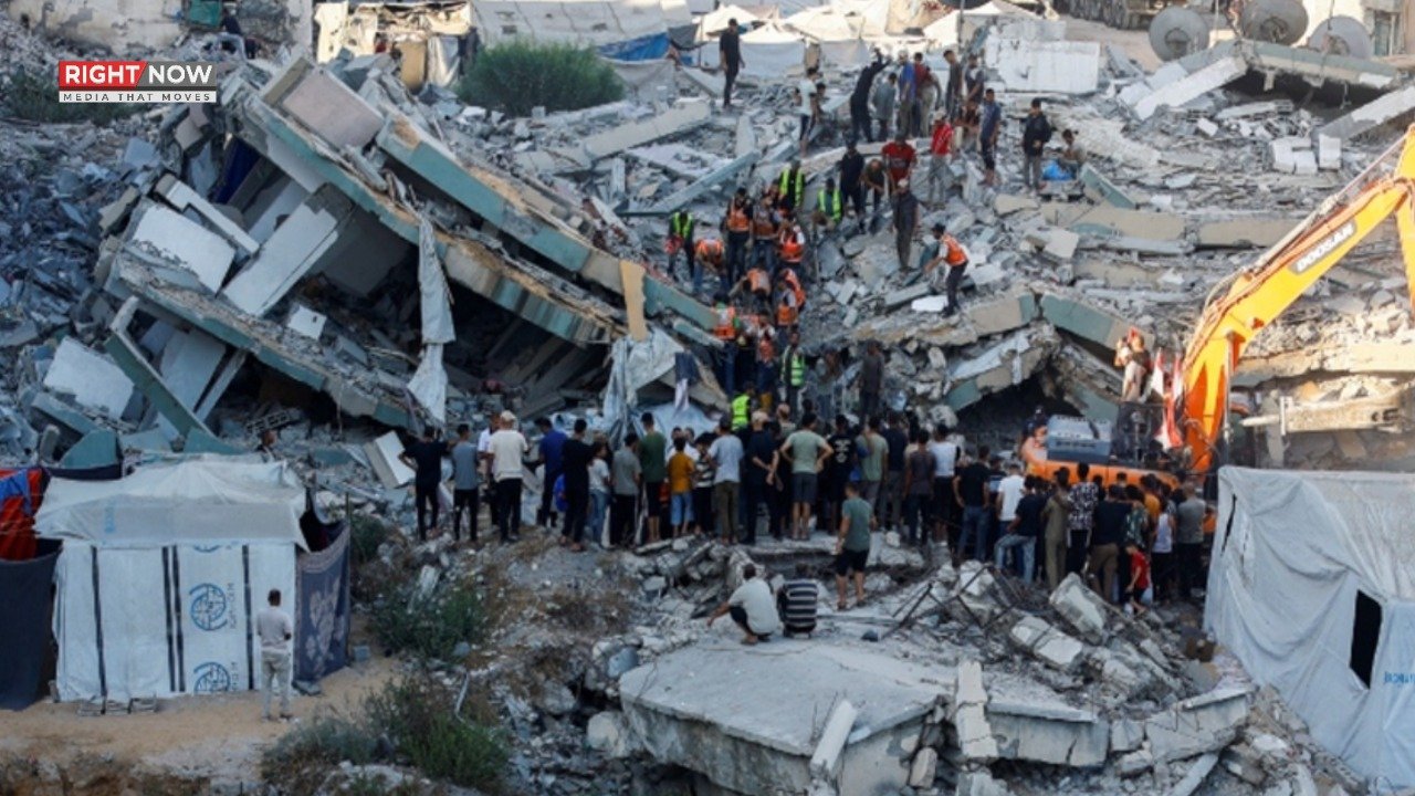 غزہ میں خستہ حال عمارت گرنے سے 20 فلسطینی جاں بحق، ریسکیو مشن جاری