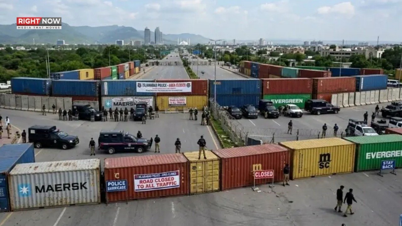 پی ٹی آئی لانگ مارچ روکنے کی تیاریاں مکمل، پولیس اور رینجرز کی تعیناتی