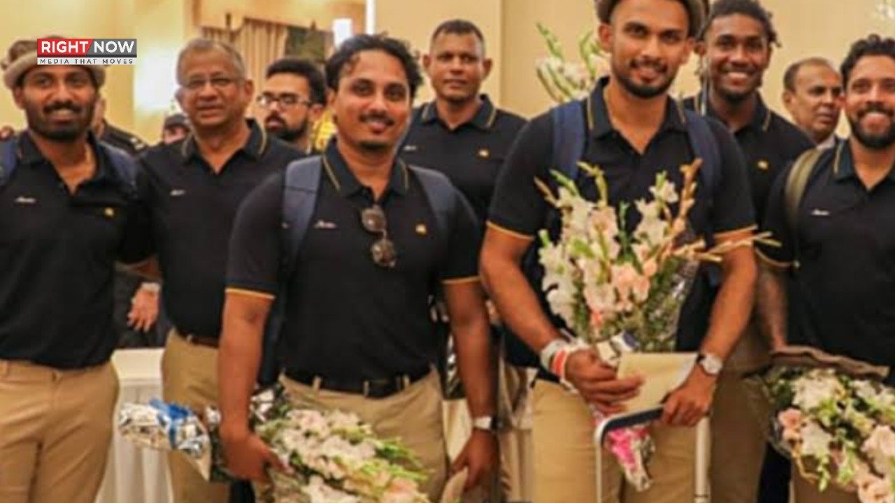 سری لنکن کرکٹ ٹیم کا پہلا دستہ اسلام آباد پہنچ گیا، ائیرپورٹ پر شاندار استقبال