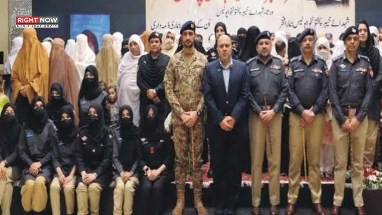 کے پی پولیس کی ذمہ داریاں منفرد، شہداء کے ورثا کو پلاٹس دینے کا اعلان