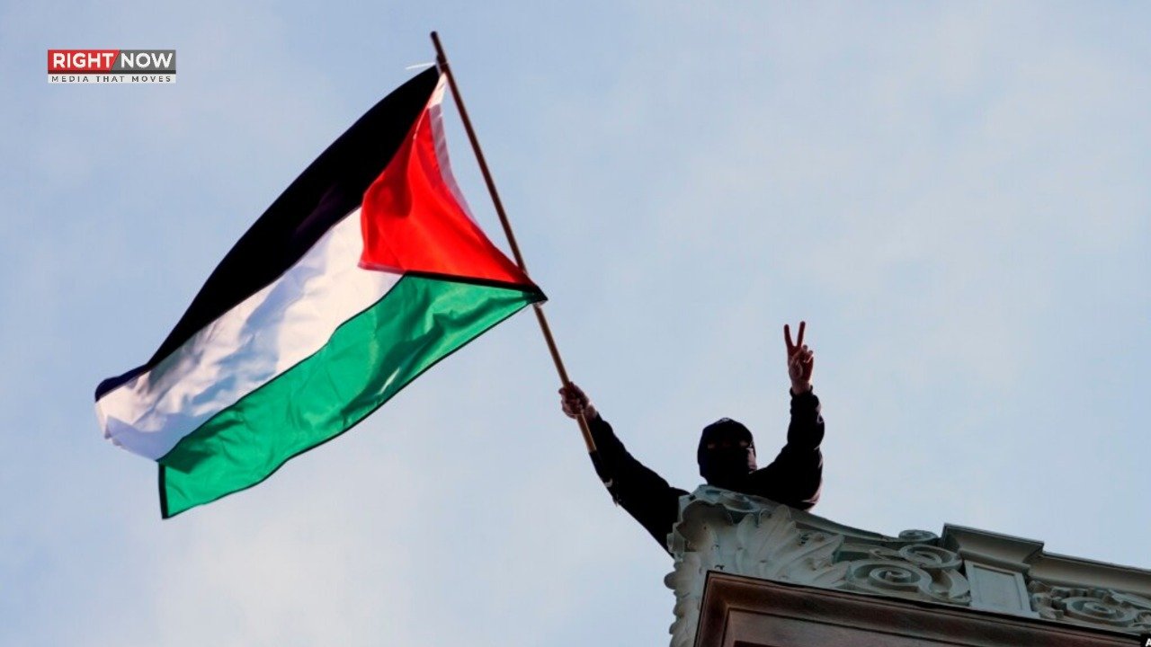 کولمبیا کی ریپر کا اسرائیلی پرچم روند کر فلسطین کی حمایت، ویڈیو وائرل